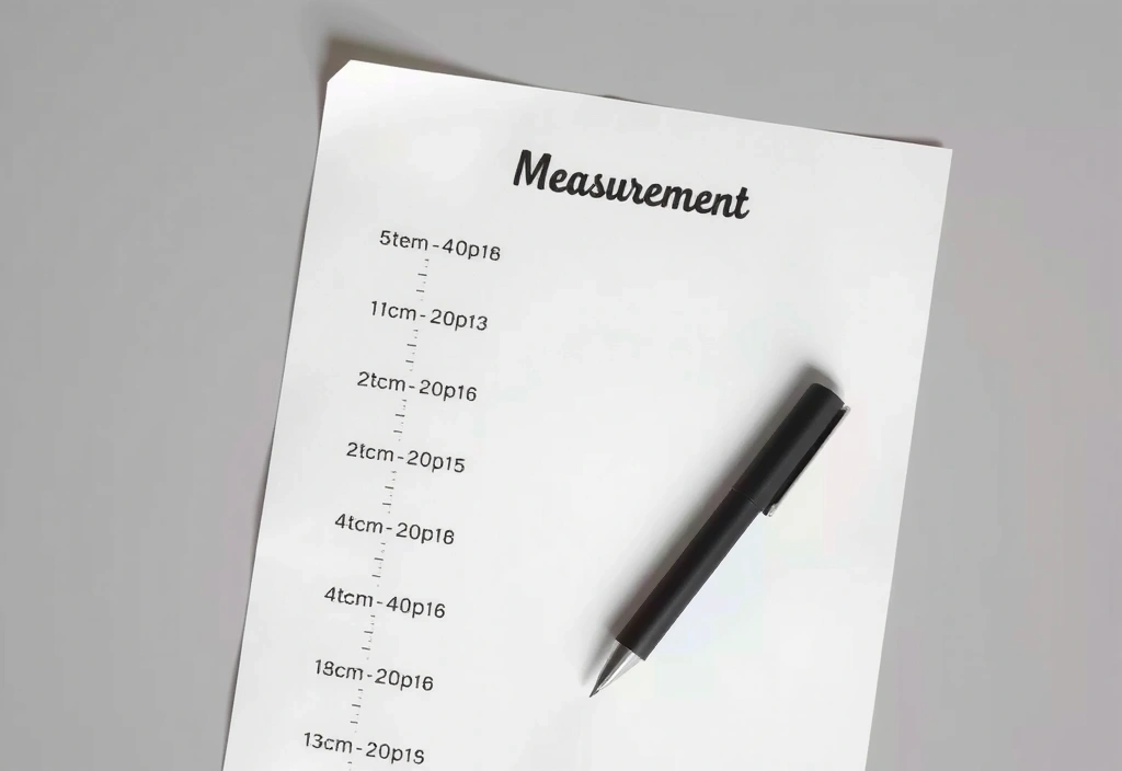 Enkla mätblad med annoteringar